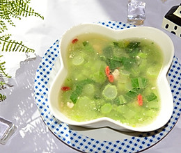 家常菜-青菜钵（青菜肉末汤）的做法