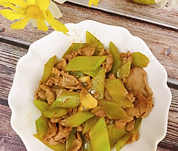 广东｜莴笋炒肉片的做法