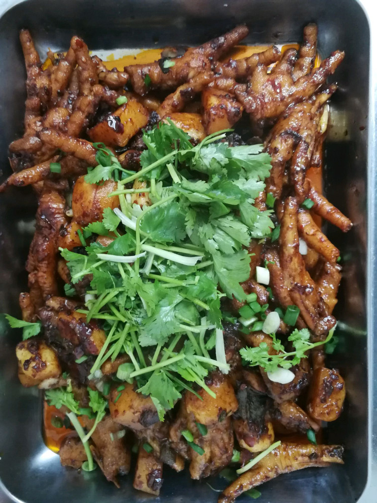 鸡脚煲的做法