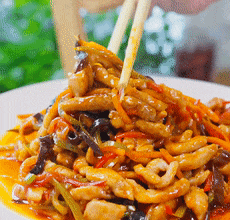 【宝宝辅食】鱼香肉丝盖饭的做法