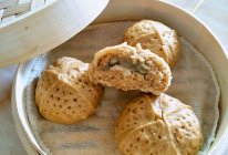 奶香红糖核桃包的做法