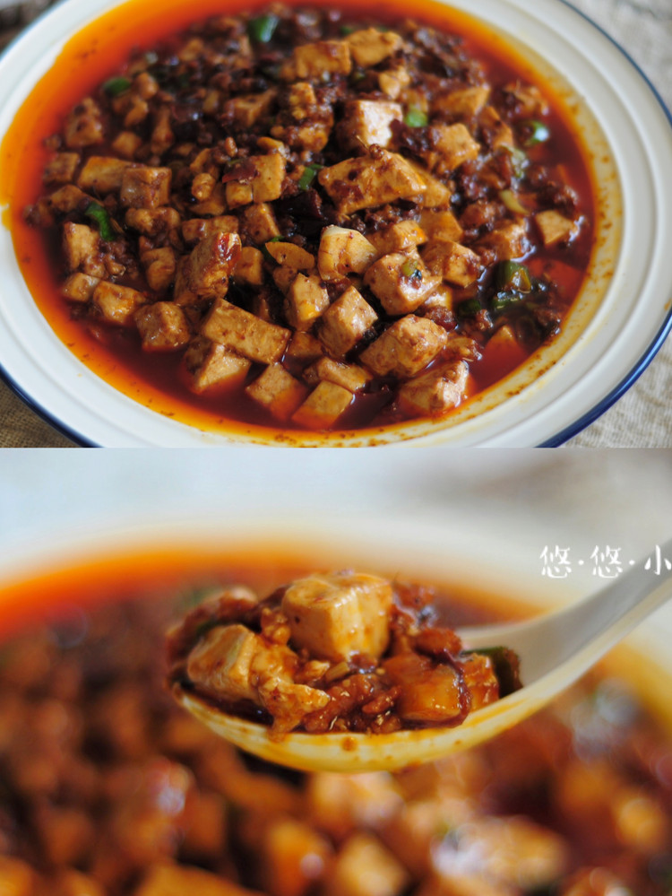 麻婆豆腐的做法