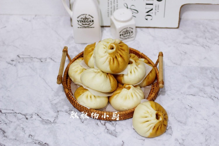 丝瓜胡萝卜肉末包子的做法