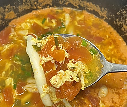 番茄菌菇汤太鲜了！！的做法