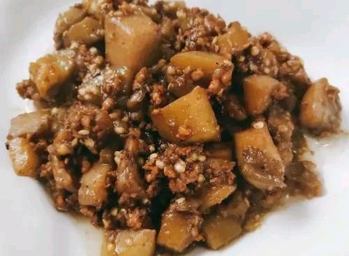 万能饭搭子肉沫茄丁的做法