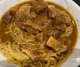 茶餐厅牛腩面的做法
