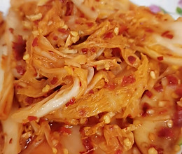 韩式泡菜。的做法