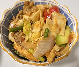 兰州炒面片的做法