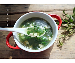 荠菜豆腐羹#舌尖上的春宴#的做法