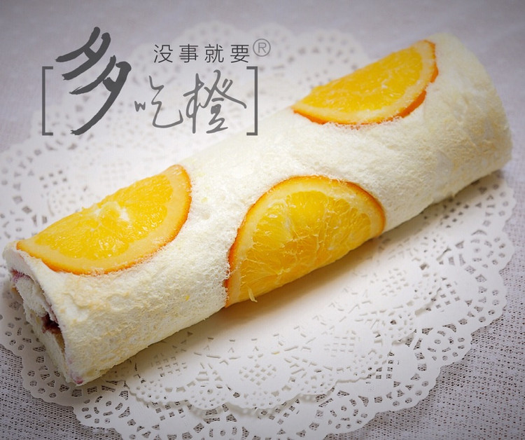 橙香天使蛋糕卷的做法