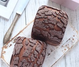 巧克力脆皮菠萝吐司的做法