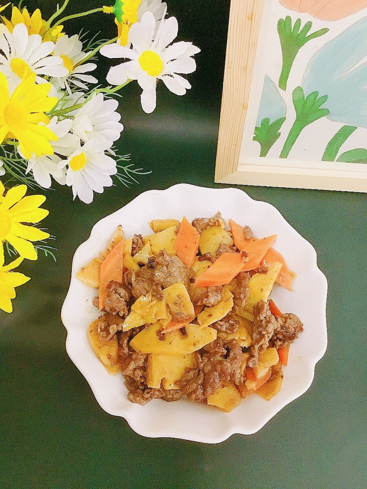 笋片炒牛肉的做法