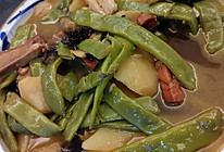 #嗨fun暑假#土豆豆角茄子炖火腿的做法