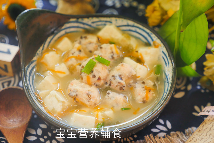 紫菜虾滑豆腐汤的做法