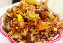 土豆腊肠饭的做法
