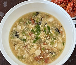 清爽蔬菜豆腐汤的做法