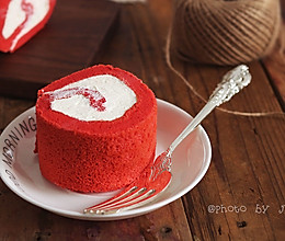 红丝绒蛋糕卷的做法
