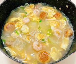 三鲜低脂汤，鲜美好喝营养全 #减一点更好#的做法