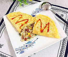 蛋包饭的做法