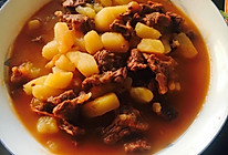牛肉炖柿子土豆的做法