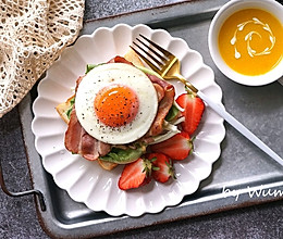 培根煎蛋三明治的做法