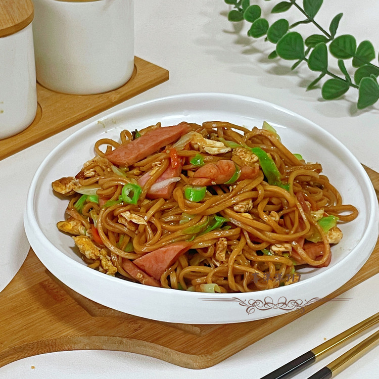 家常炒面的做法