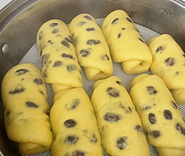南瓜蜜豆卷的做法
