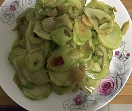 炝炒儿菜的做法