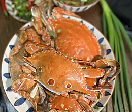 #冬季滋补花样吃法#海螃蟹蒸油豆腐的做法
