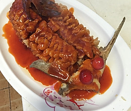 松鼠鱼的做法