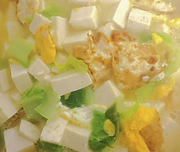 小白菜豆腐汤的做法