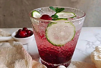 蔓越莓柠檬气泡水#“莓”好春光日志#的做法