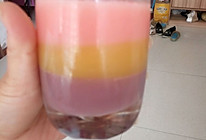 三色布丁的做法