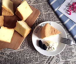 原味戚风蛋糕的做法