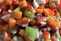 青笋香菇红椒兔肉的做法