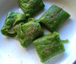 春天的味道一菠菜蛋卷的做法