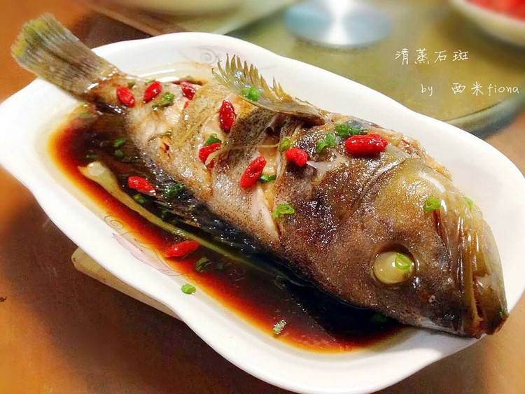 清蒸石斑鱼的做法