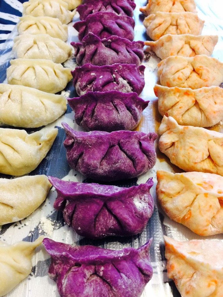 素馅饺子的做法