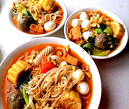 米线~适合雪天吃的暖胃餐的做法