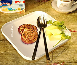 香煎洋葱猪肉饼的做法