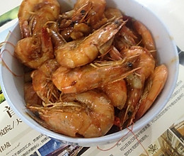 炒虾的做法