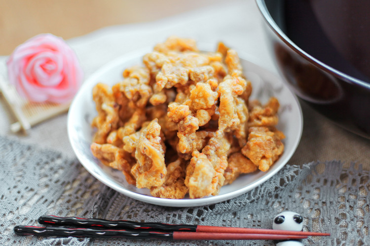 小酥肉外酥里嫩的秘密的做法