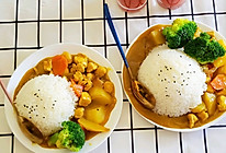咖喱土豆鸡肉饭的做法