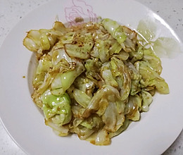 糖醋包心菜的做法