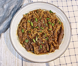 米饭杀手|鲜美可口汤汁不剩的金针菇肥牛㊙️的做法