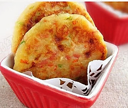 土豆火腿早餐饼的做法