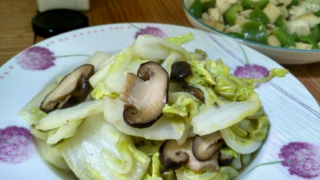 香菇白菜的做法