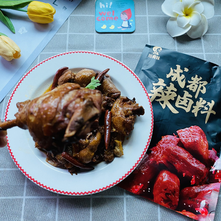 成都辣卤料～五香卤鸭子，让人流口水的节奏哦的做法
