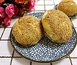 椒盐芝麻酱烧饼的做法