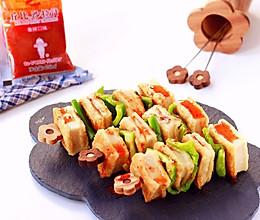 香辣千叶豆腐串｜简单快手吃出烧烤新感觉#丘比沙拉汁#